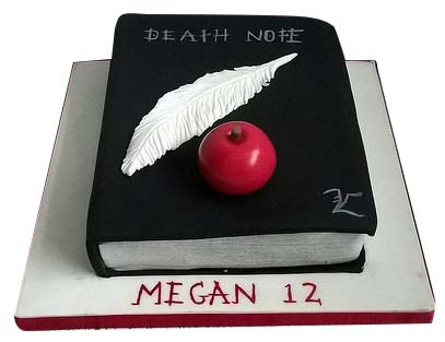 Death Note Cake