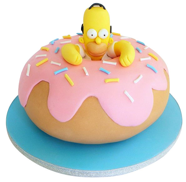 Simpsons Cake