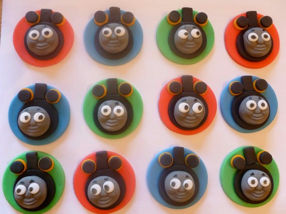 Thomas The Tank Engine Cupcakes