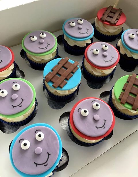 Thomas The Tank Engine Cupcakes