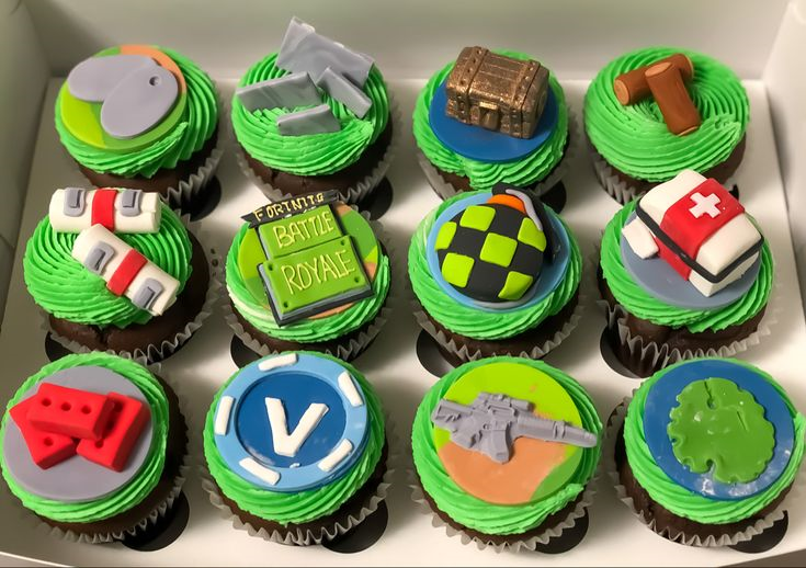 Fortnite Cupcakes