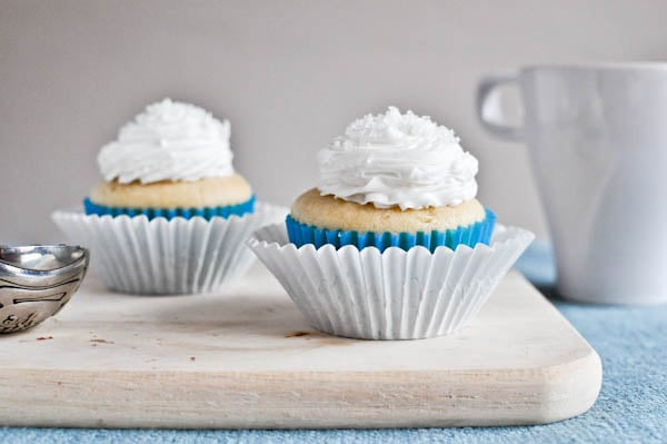 Plain White Cupcakes