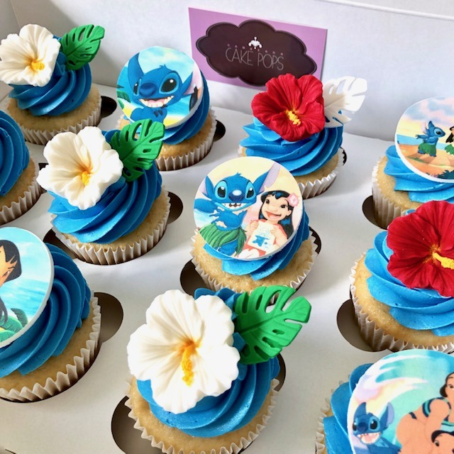 Lilo and Stitch Cupcakes