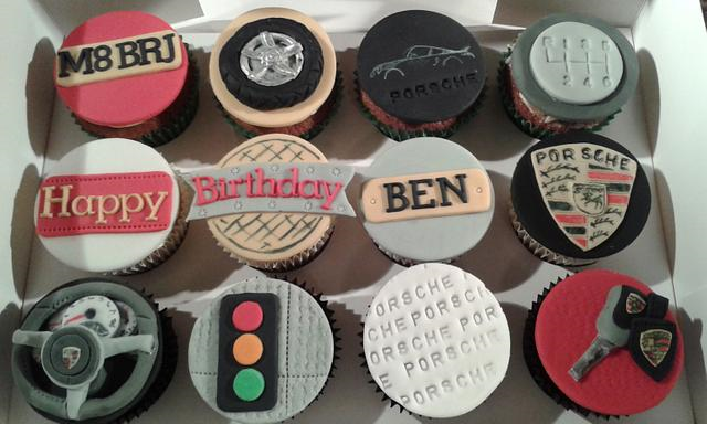 Porsche Cupcakes