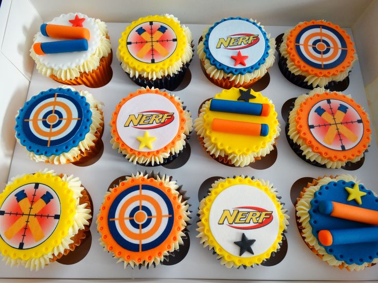 Nerf Cupcakes