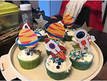 Rocket Themed Cupcakes