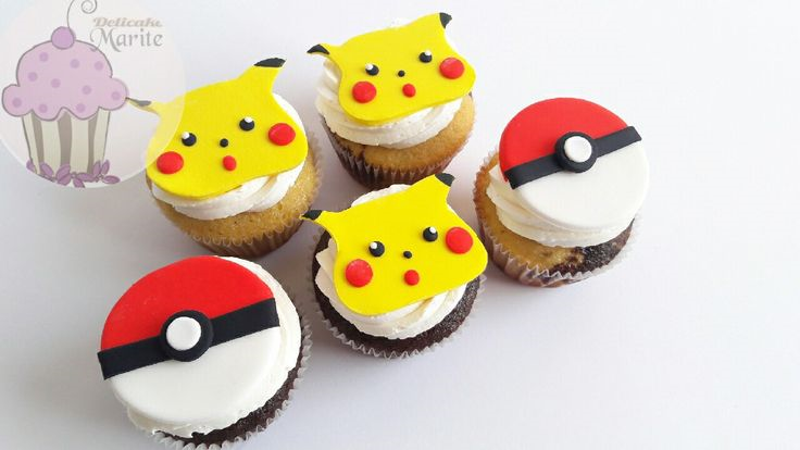 Pikachu Cupcakes