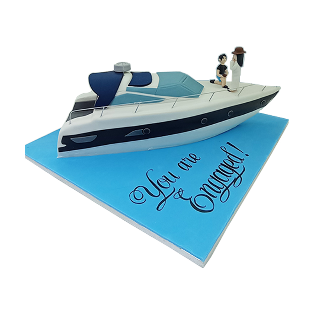 3D Boat Cake