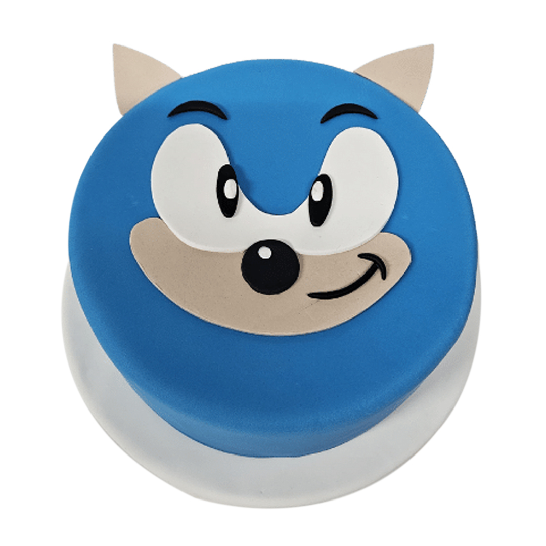 Sonic Hedgehog Birthday Cake