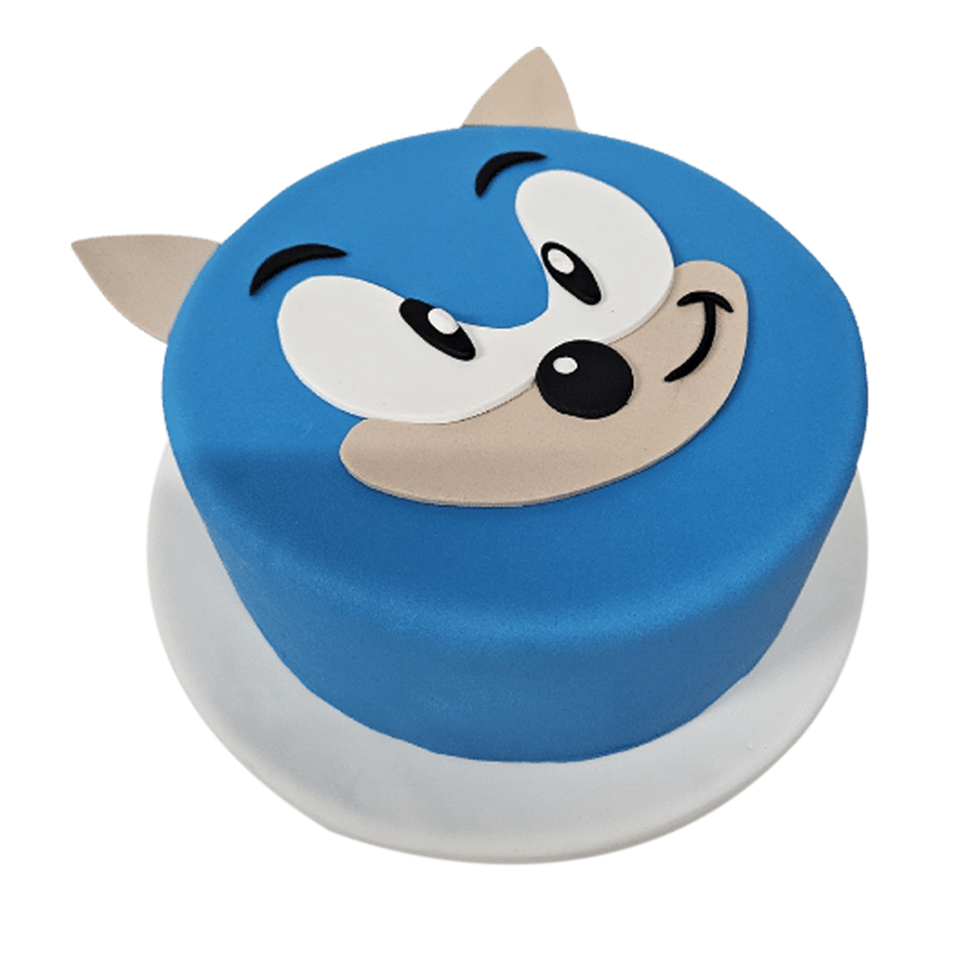 Sonic Hedgehog Birthday Cake