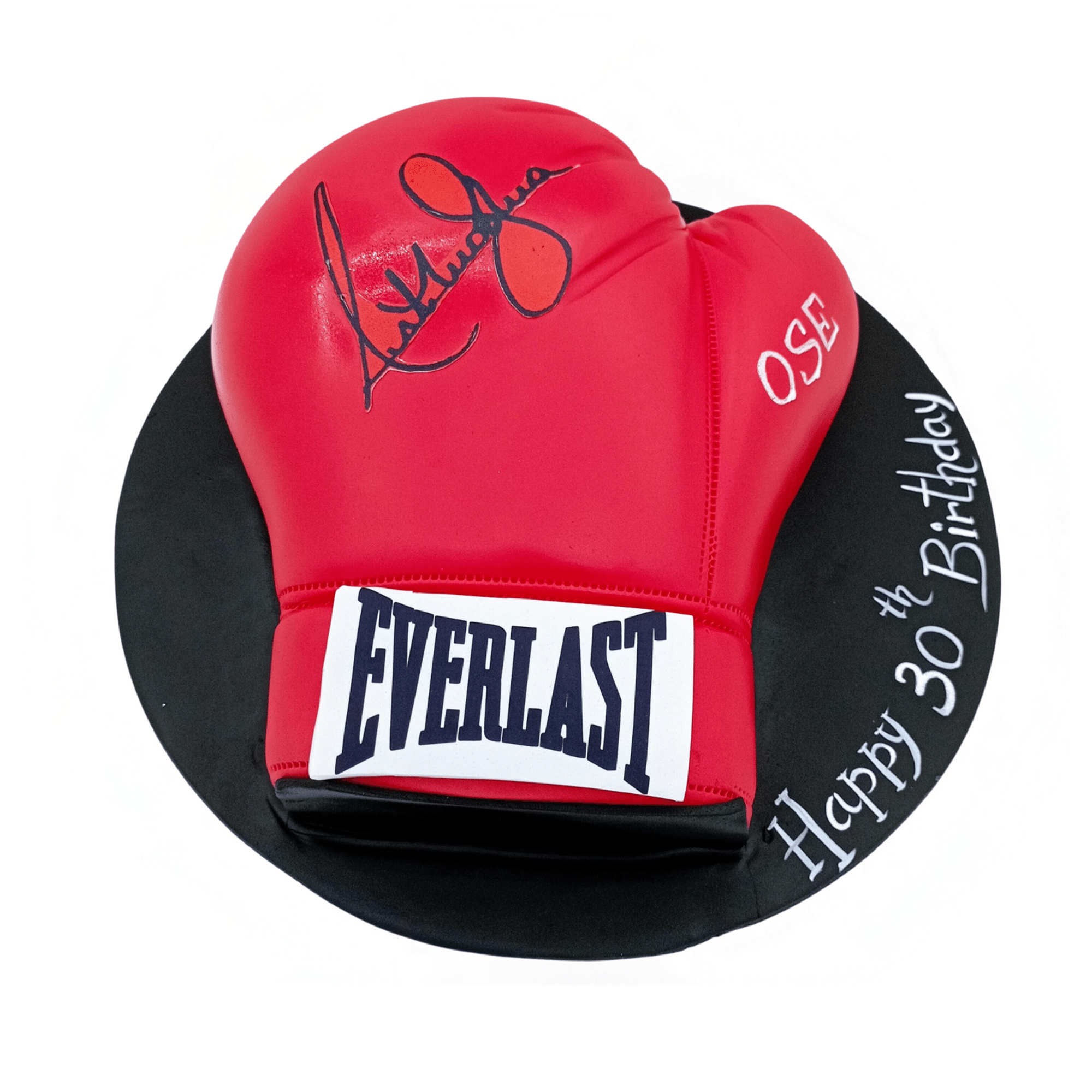 3D Boxing Gloves Cake