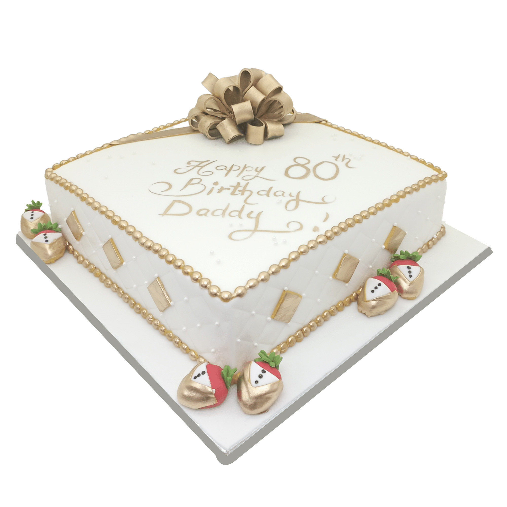 80th Birthday Cake