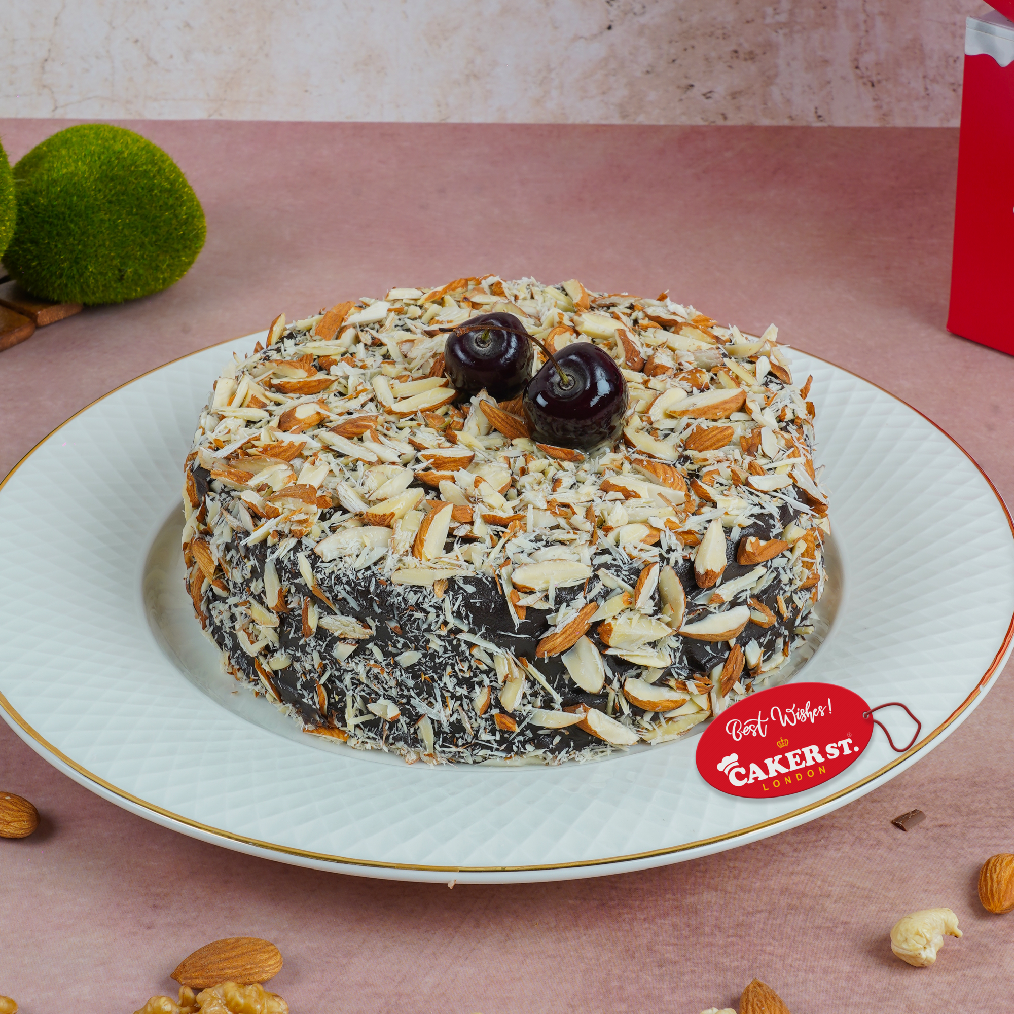 Almond Dry Fruit Cake 