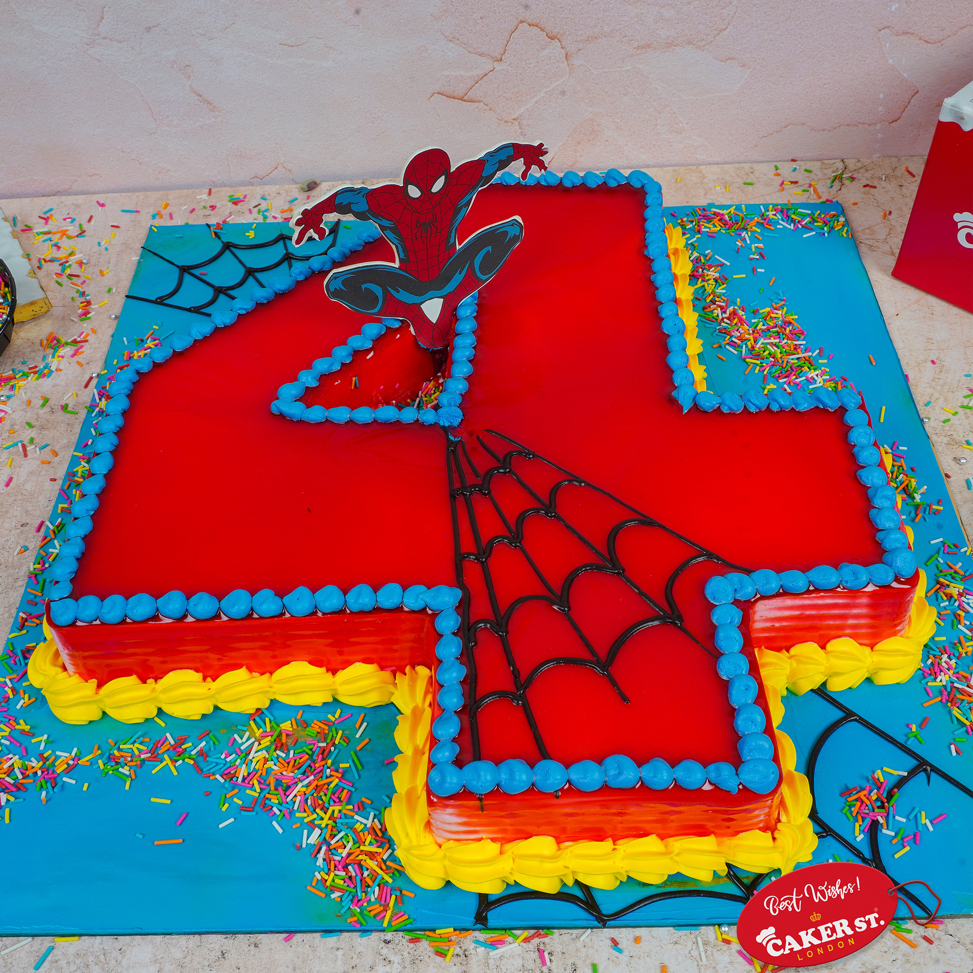 Spiderman Cake