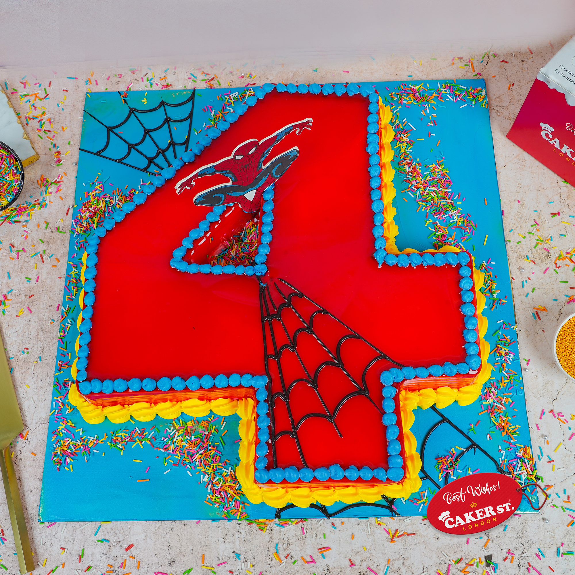 Spiderman Cake