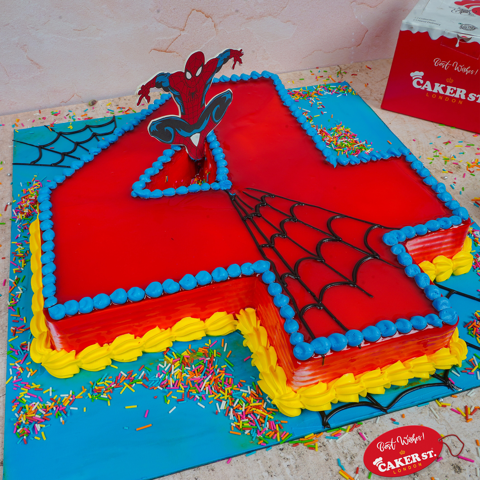 Spiderman Cake