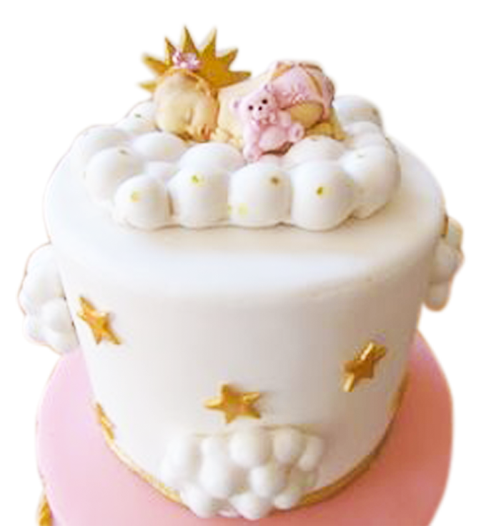 Pink Angel Birthday Cake | Cool birthday cakes, Girl cakes, Angel cake