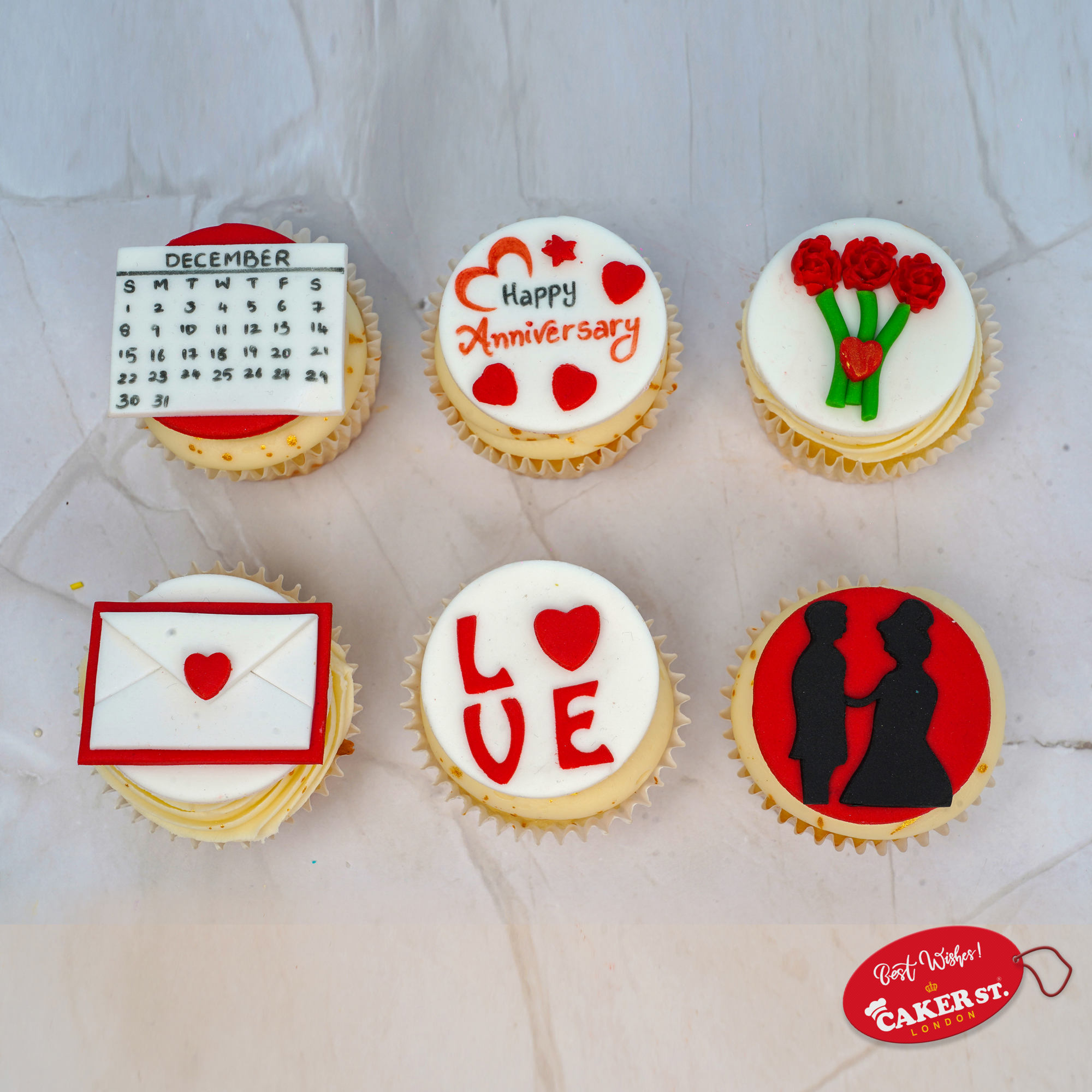 Anniversary Cupcakes