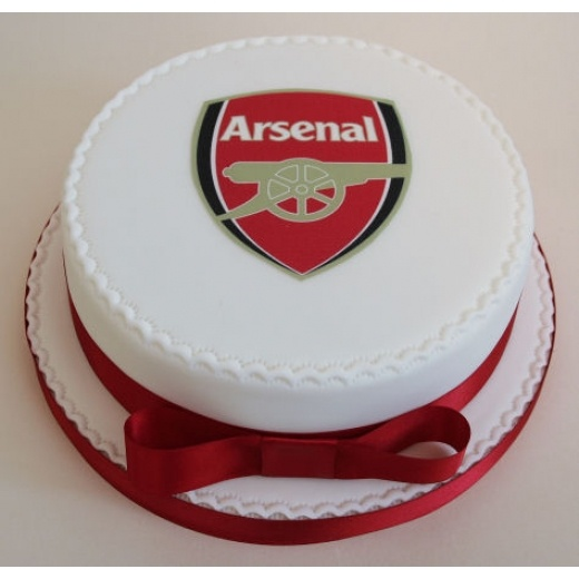 Arsenal Football Birthday Cake For Him , Boys