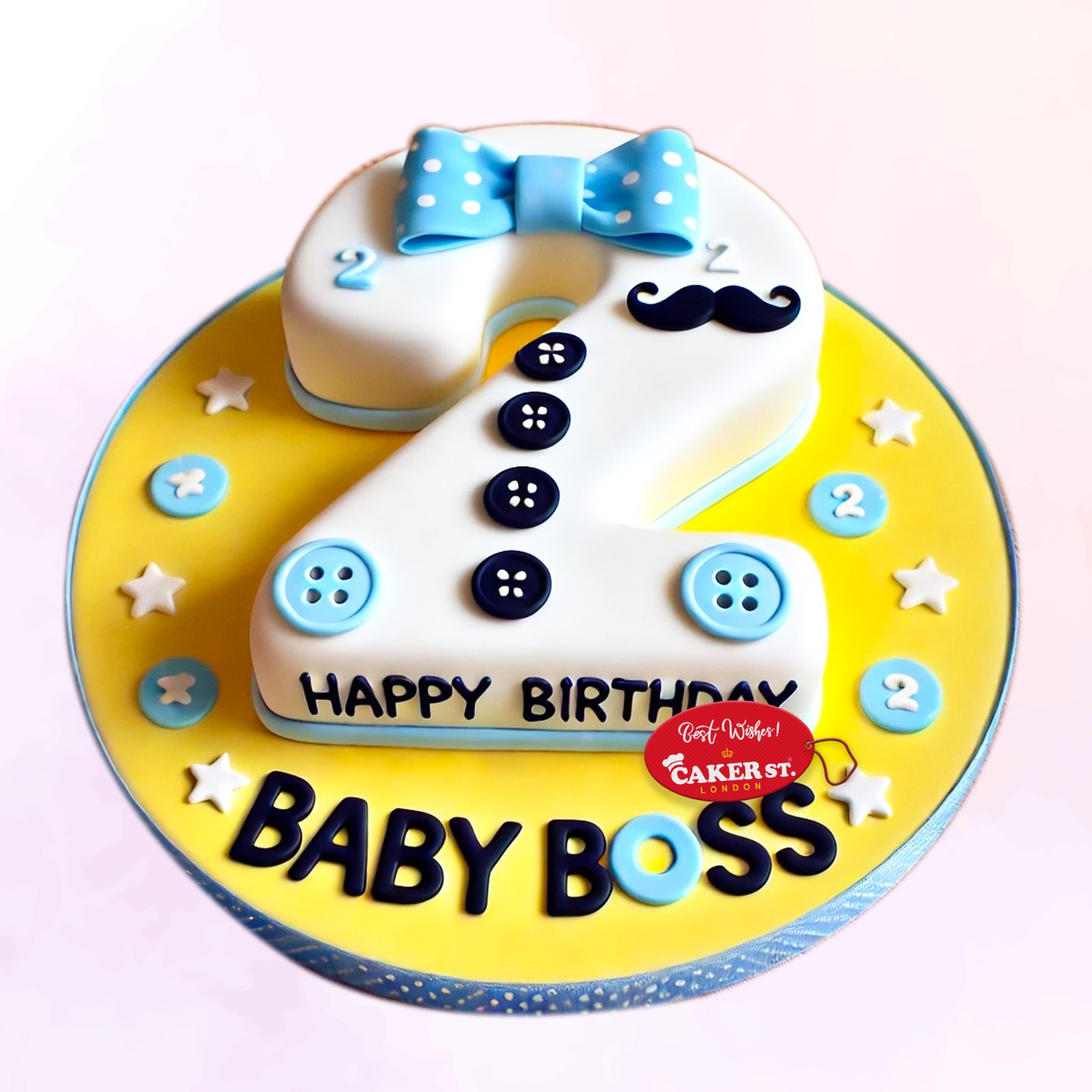 Baby Boss 2nd Birthday Cake For Boys