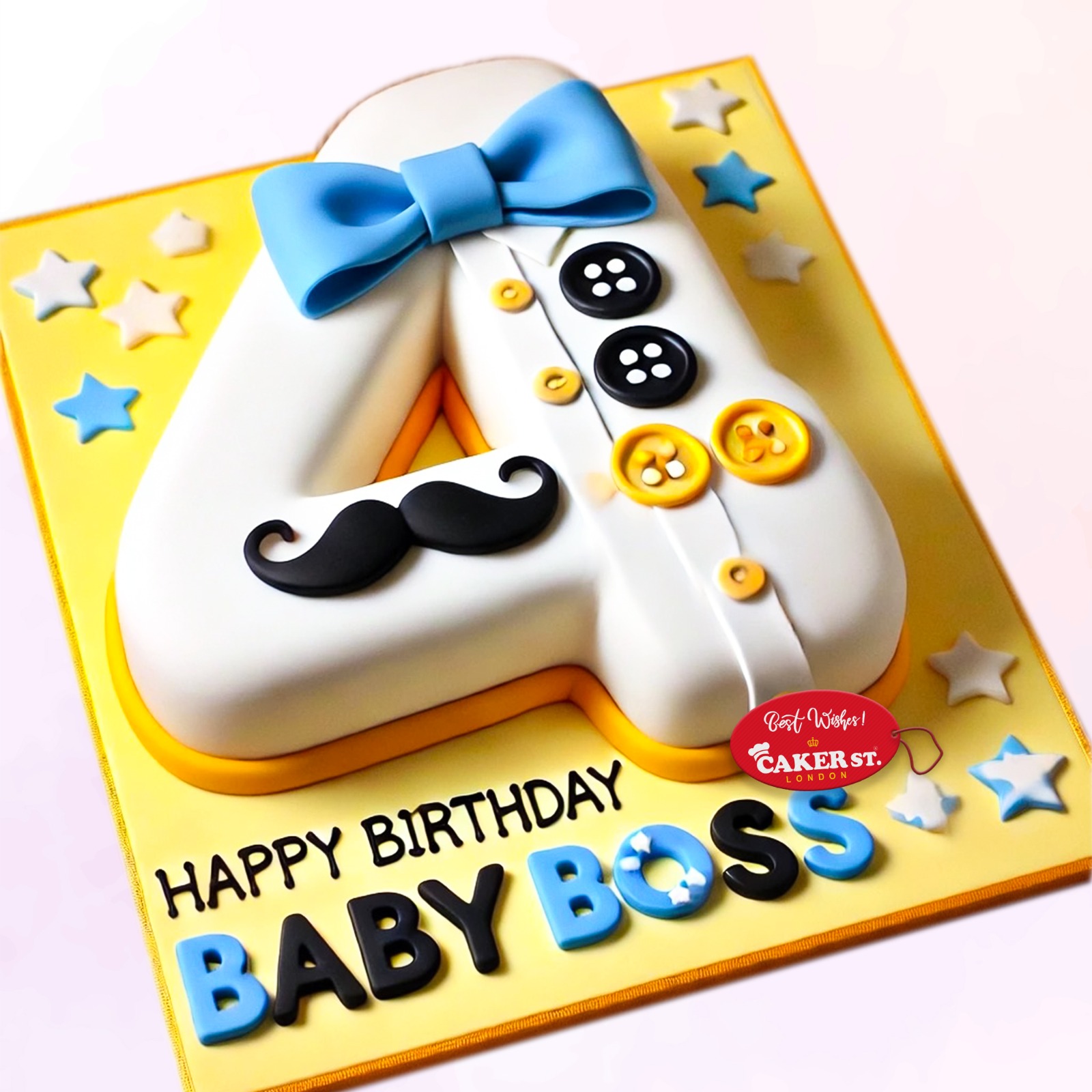 Baby Boss 4th Birthday Cake For Boys