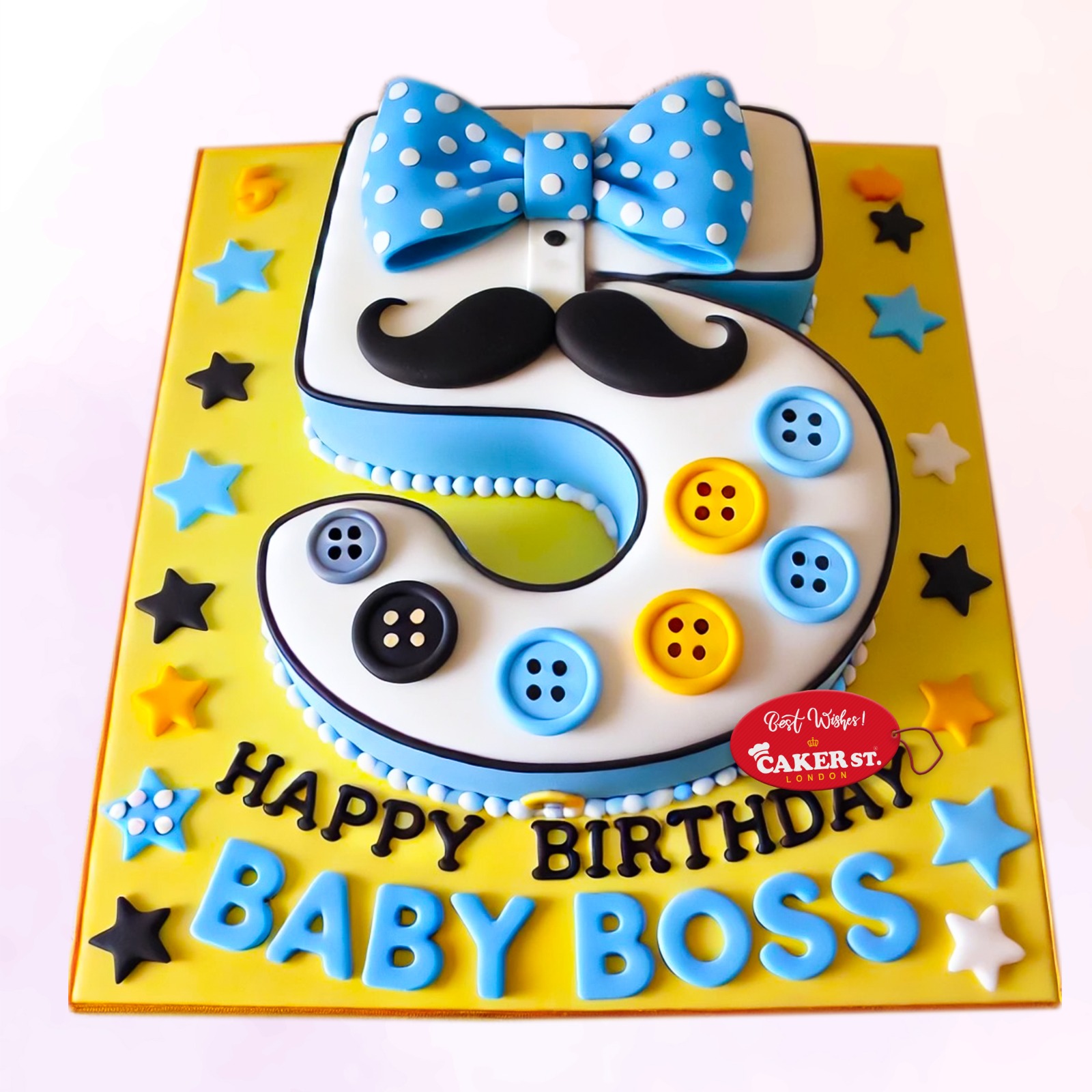 Baby Boss 5th Birthday Cake For Boys