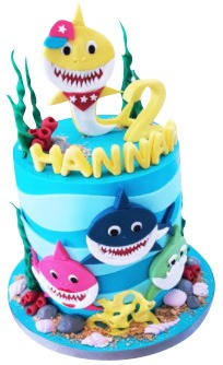 Baby Shark Cake