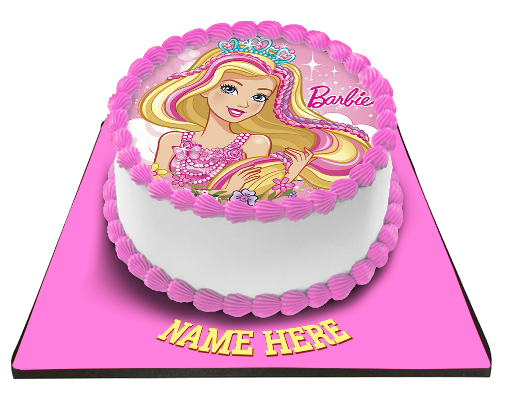 Order Barbie doll theme cakes in India