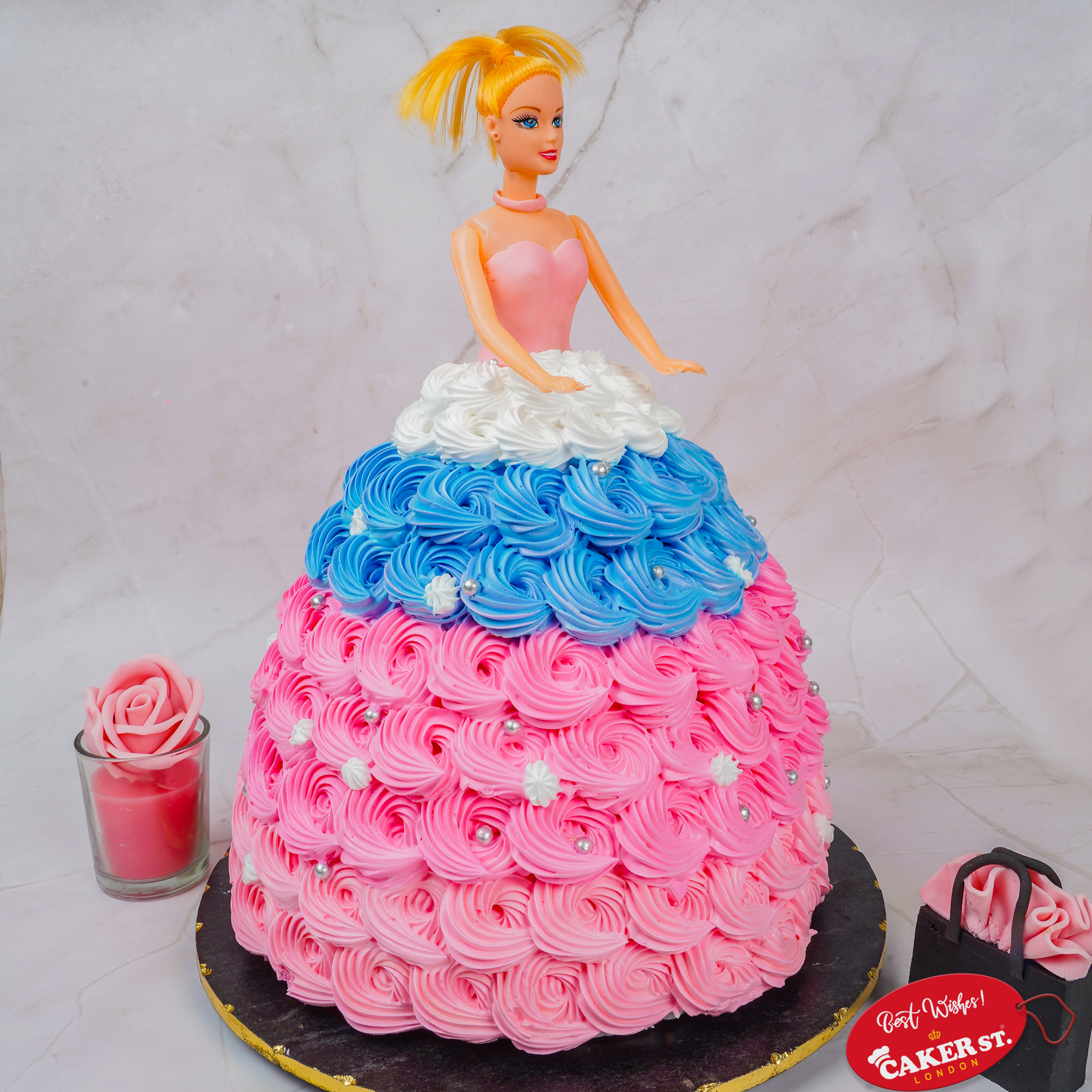 Barbie Pink Paradise Cake