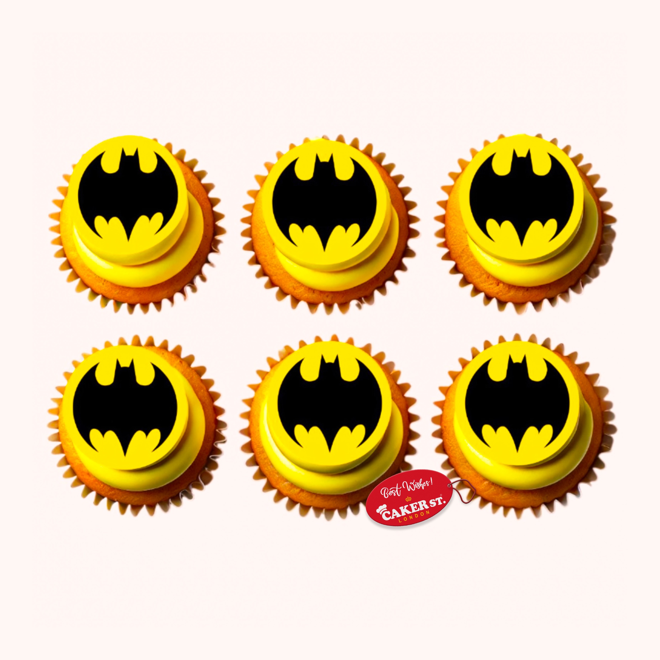 Batman Theme Cupcakes