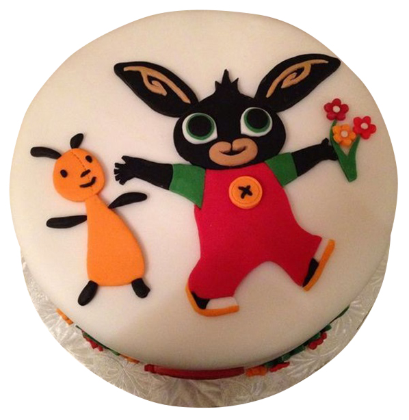 Bing Bunny cake topper