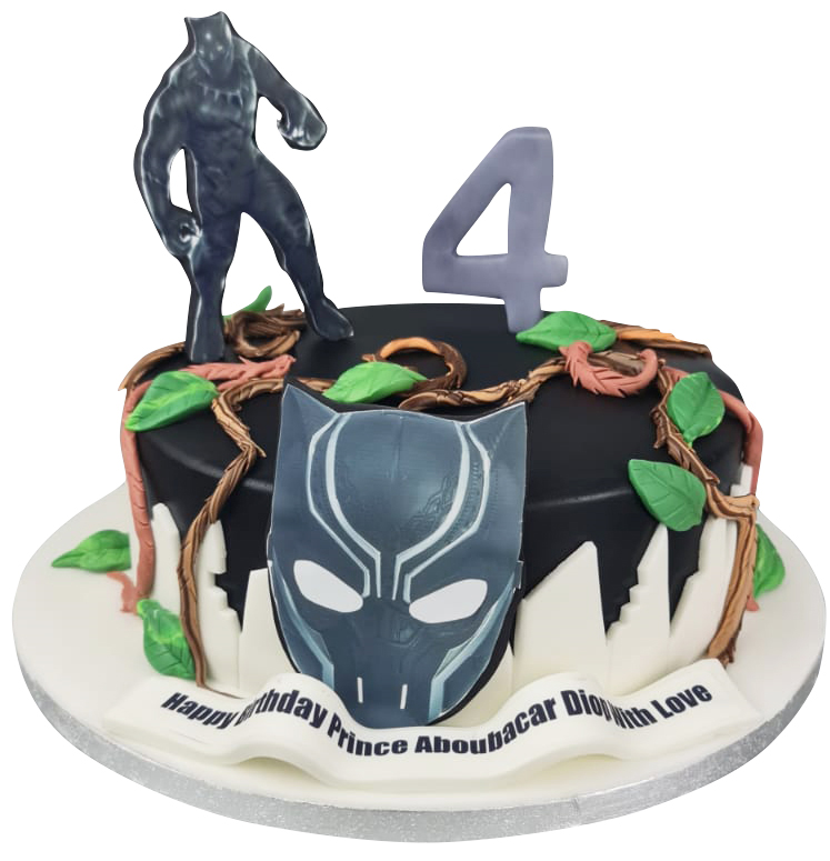 Black Panther Cake