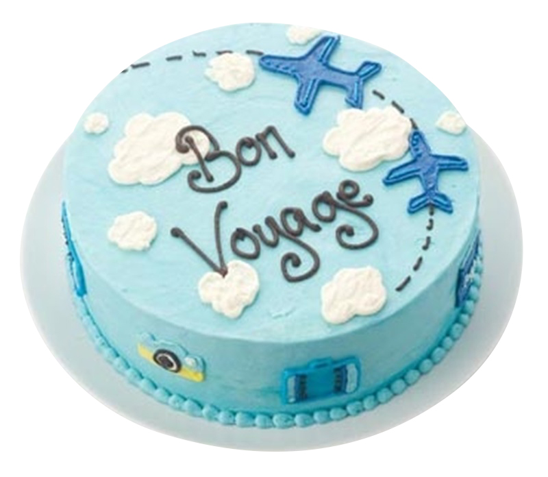 BON VOYAGE TRAVEL Cupcake Toppers Edible Cake Icing £2.59 - PicClick UK