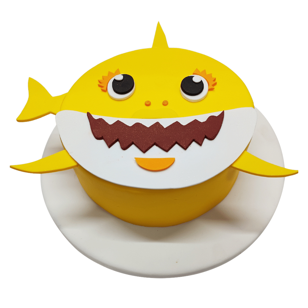 Brooklyn Yellow Baby Shark Cake