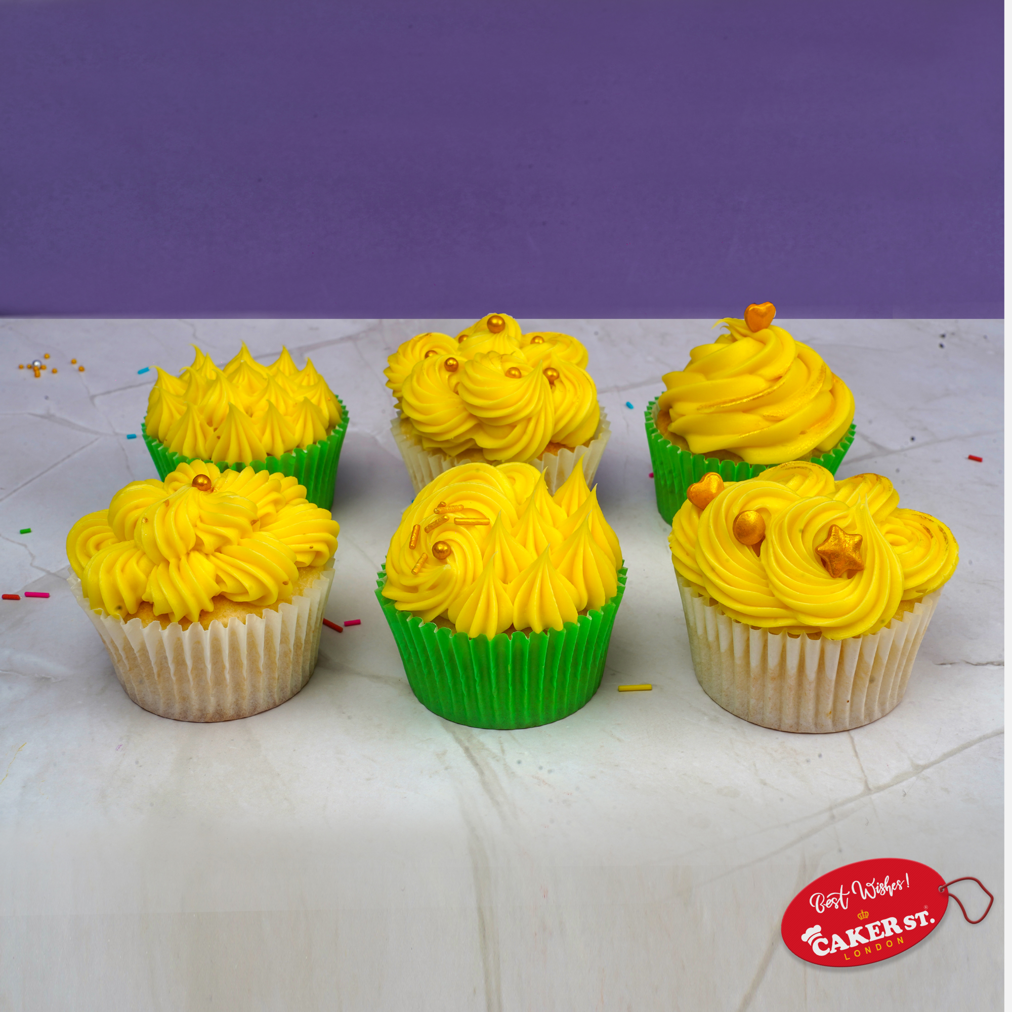 Butterscotch Ripple Bites CupCakes