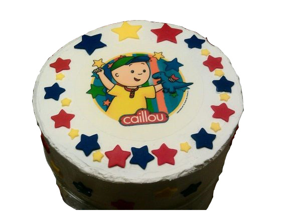 CAILLOU Edible Birthday Cake Topper