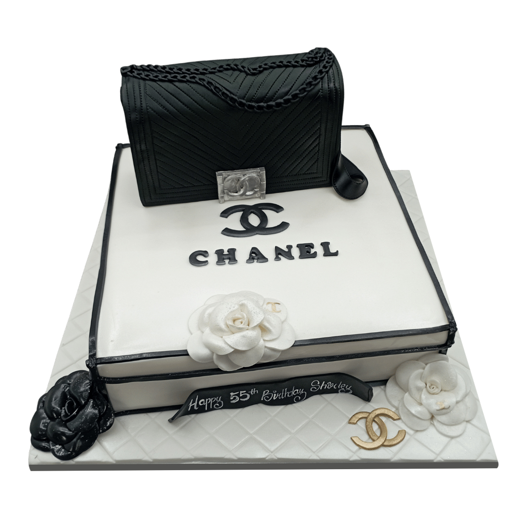 Chanel Themed Birthday Cake