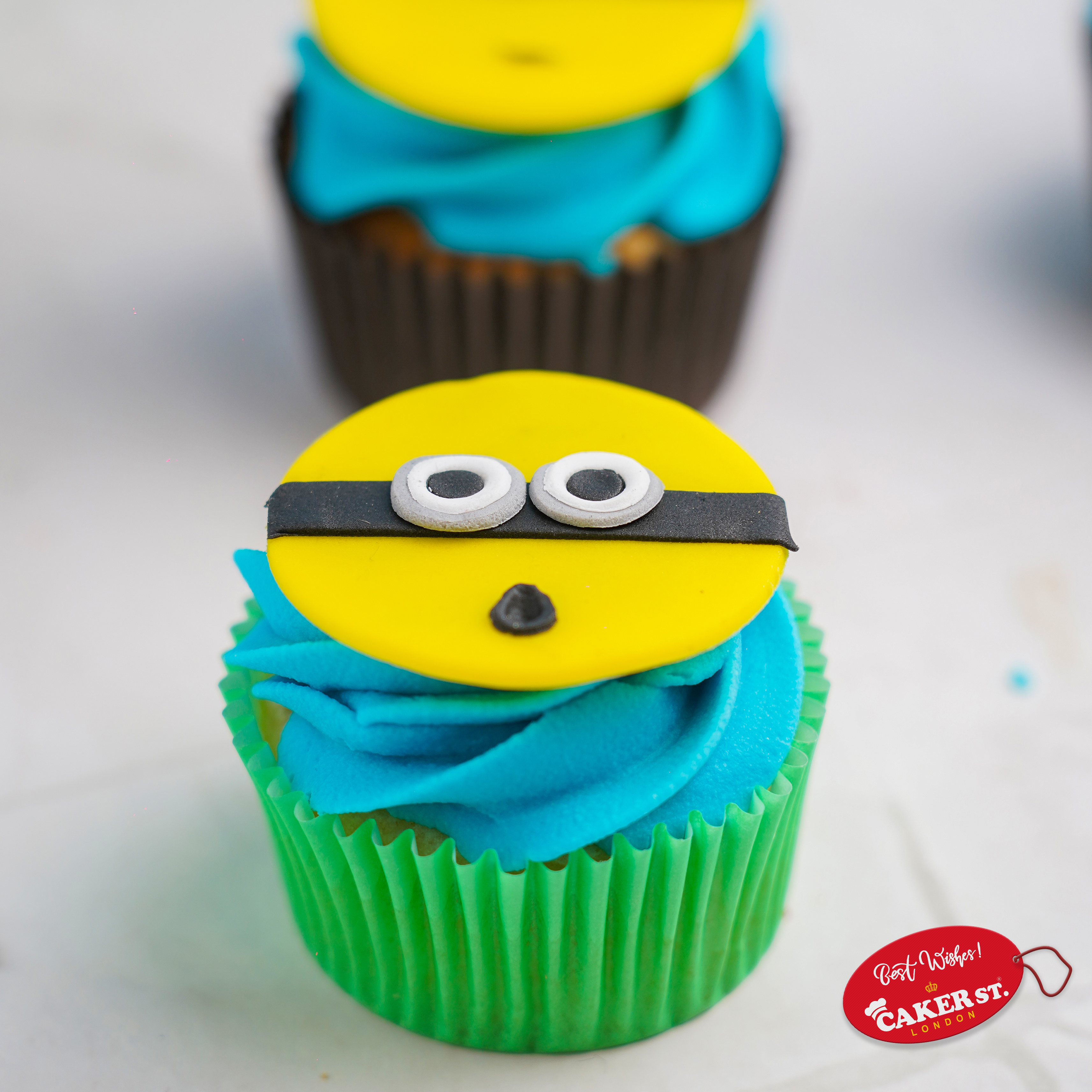 Cheeky Minion Cupcakes