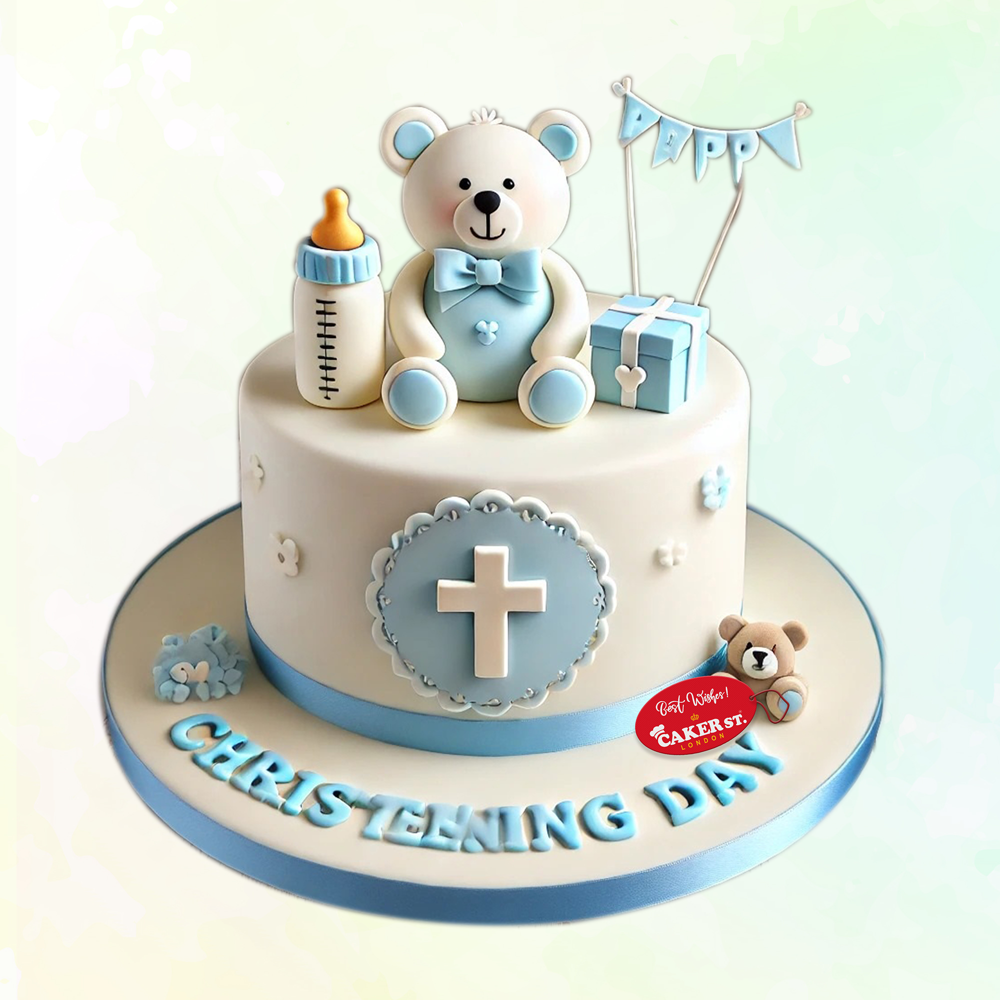 Christening Cake for Boys