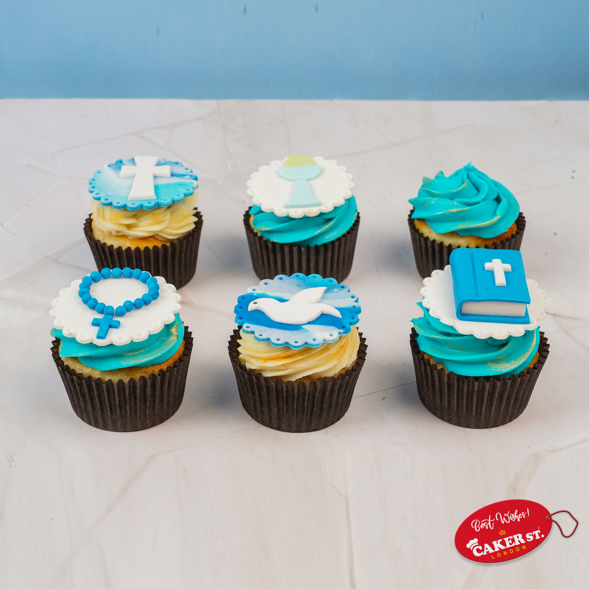 Christening-Divine Baptism Sweets Cupcakes