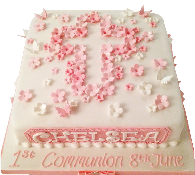 Cake Your Day - 2 more girls communion cakes🙈🎂😍♥️ how do u... | Facebook