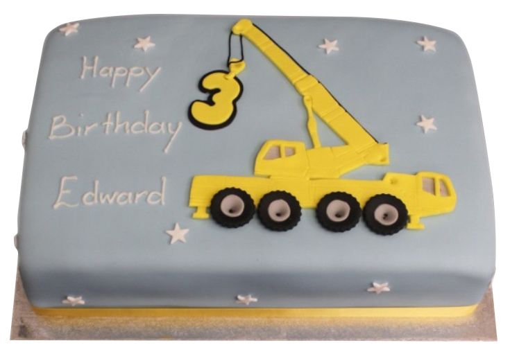 Construction Truck Birthday Cake Topper - Handmade Party Decoration – Made  By Adrienne
