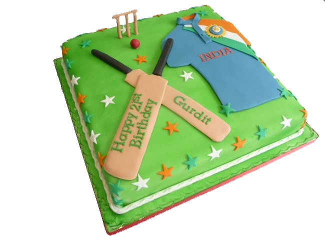 Bravo Cakes - Customized Fondant Cricket theme cake.... | Facebook
