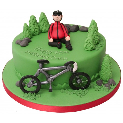 STL file Toppers cake bicycle sport・3D printer design to download・Cults
