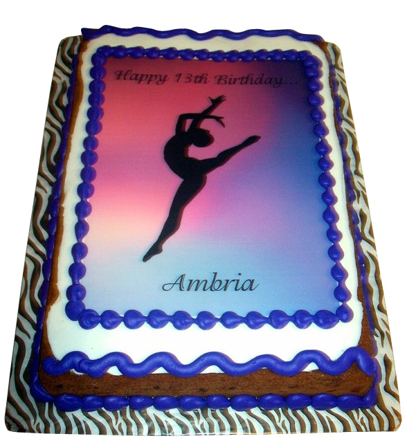 buttercream dancer ballerina birthday cake