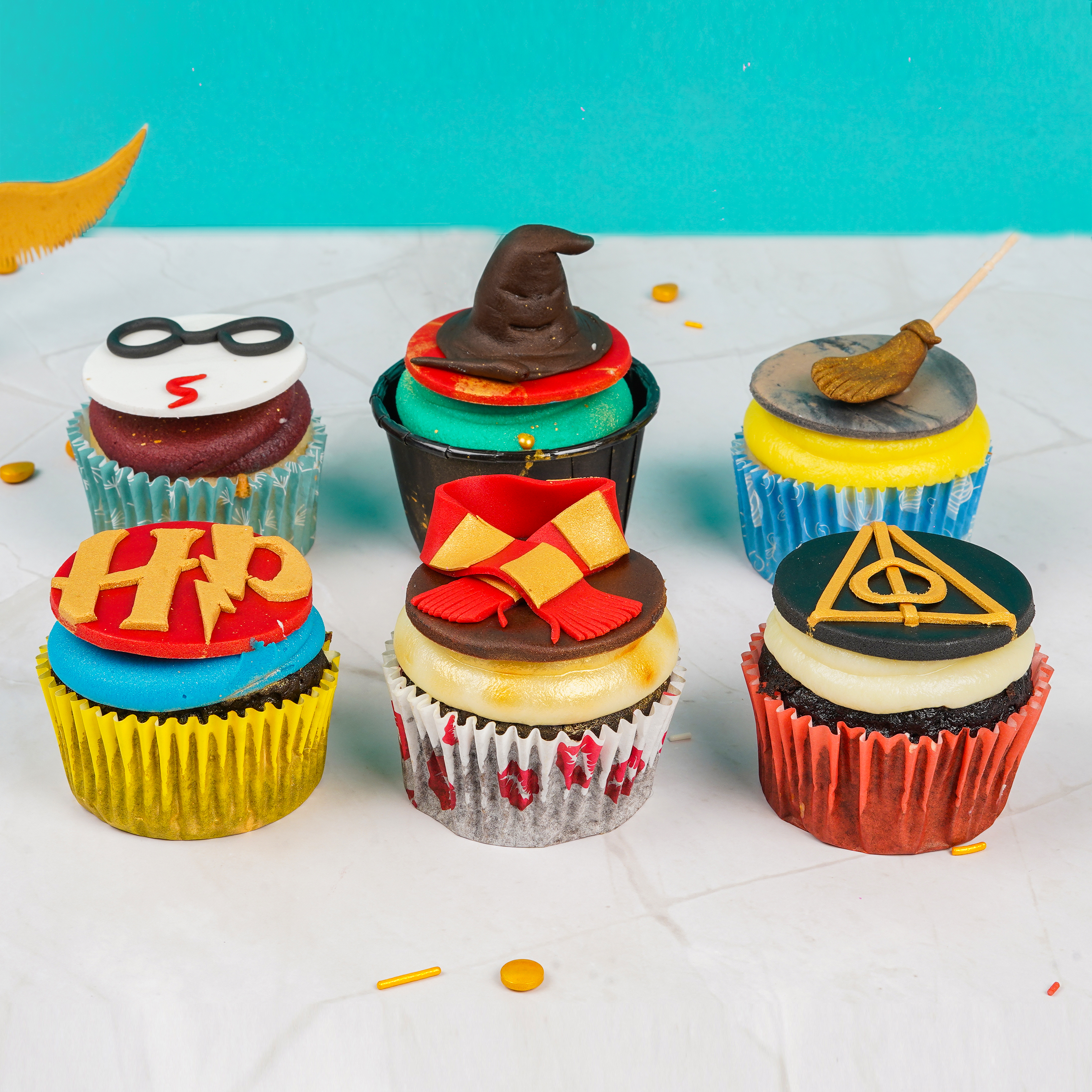 Dazzling Harry Porter Cupcakes