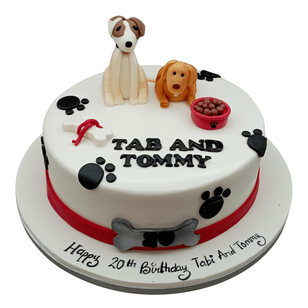 Dog cake