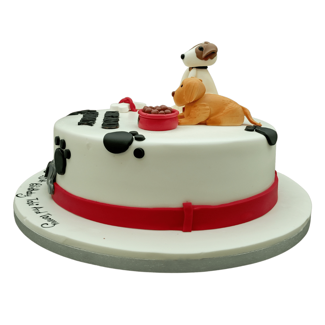 Dog cake