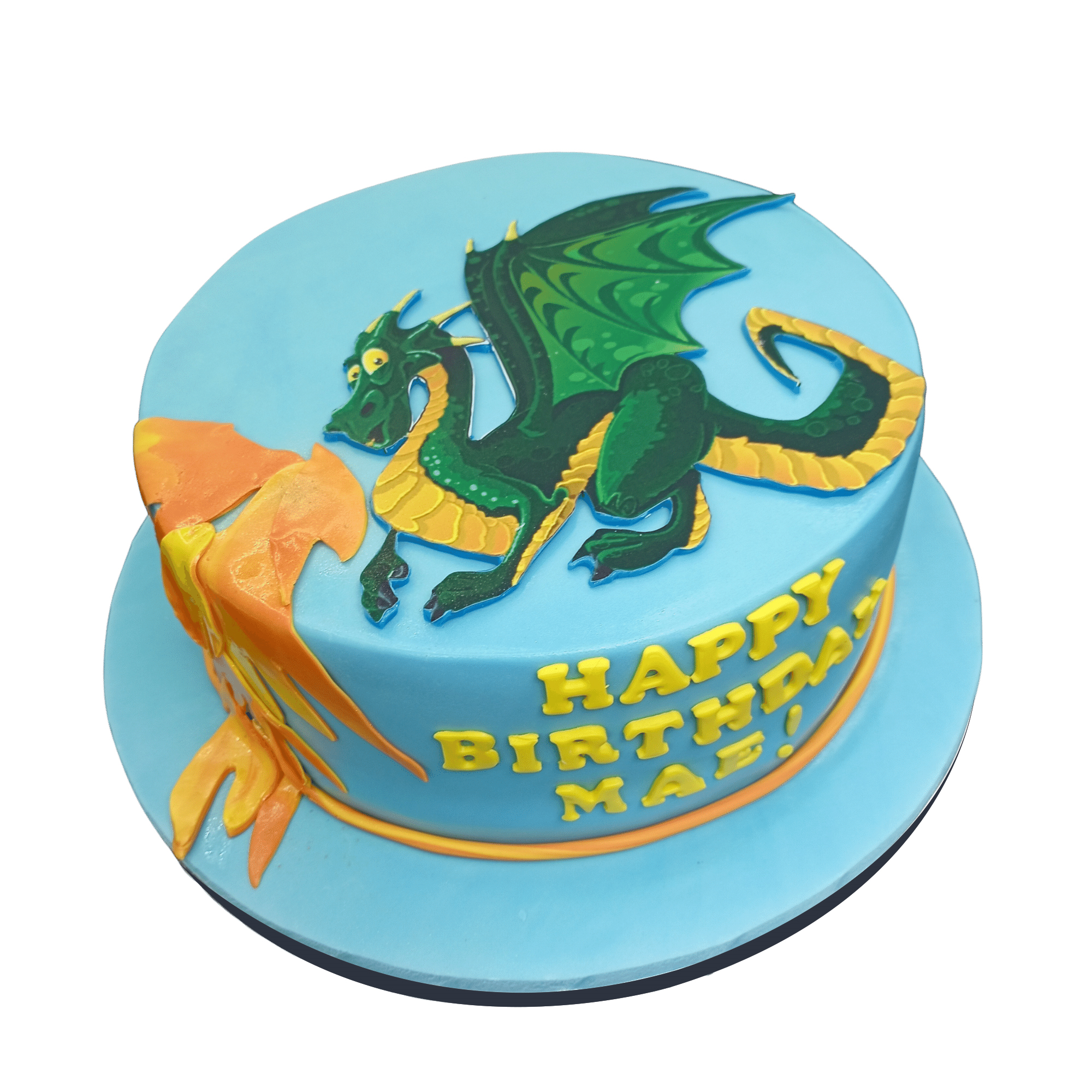 Dragon Theme Cake 