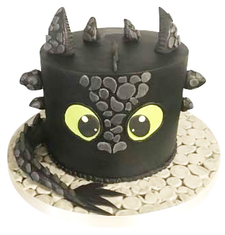 Dragon Theme Cake 